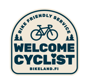 Bike friendly service, Welcome cyclist, bikeland.fi