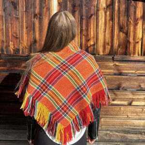 Syksyn kajo -villahuivi, Inari handicrafts