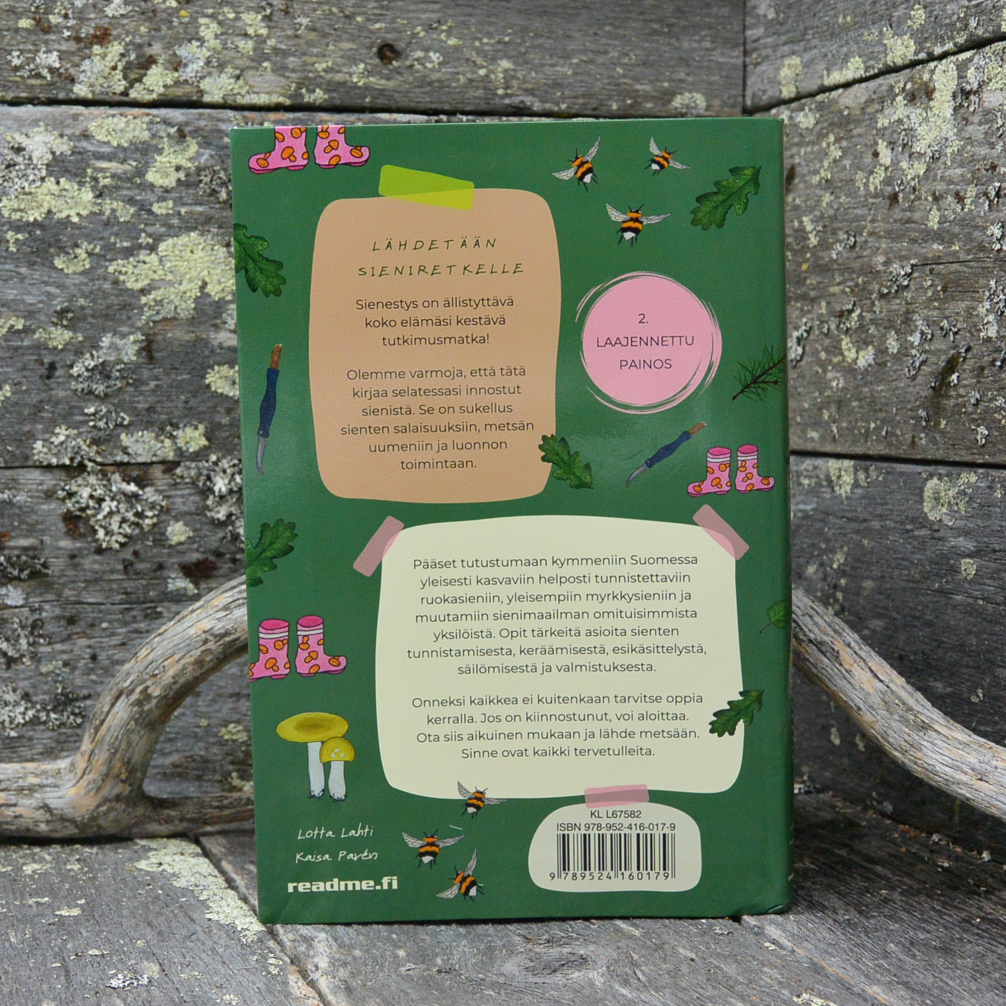 Lasten sienikirja - aarteita Suomen luonnosta koko perheelle, Lahti ja Parén - Image 2