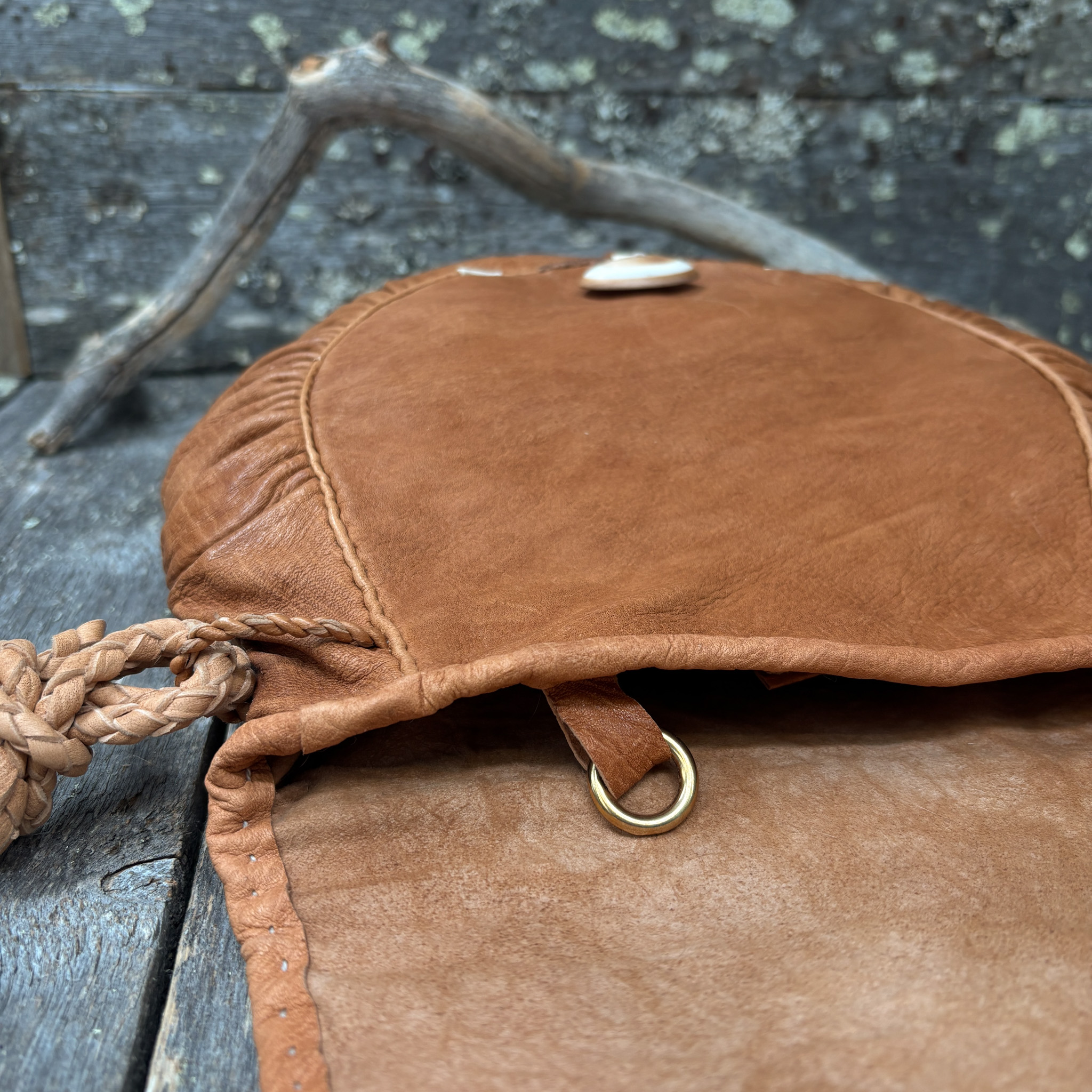 Iso käsilaukku madekoristeilla, Maria Aikio - Image 7